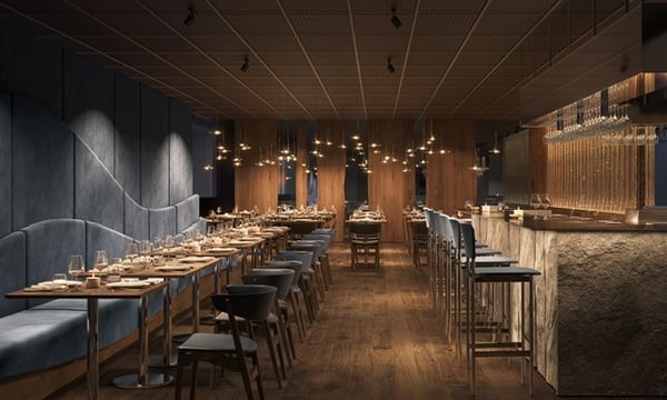 American Express Lounge by Pontus Frithiof