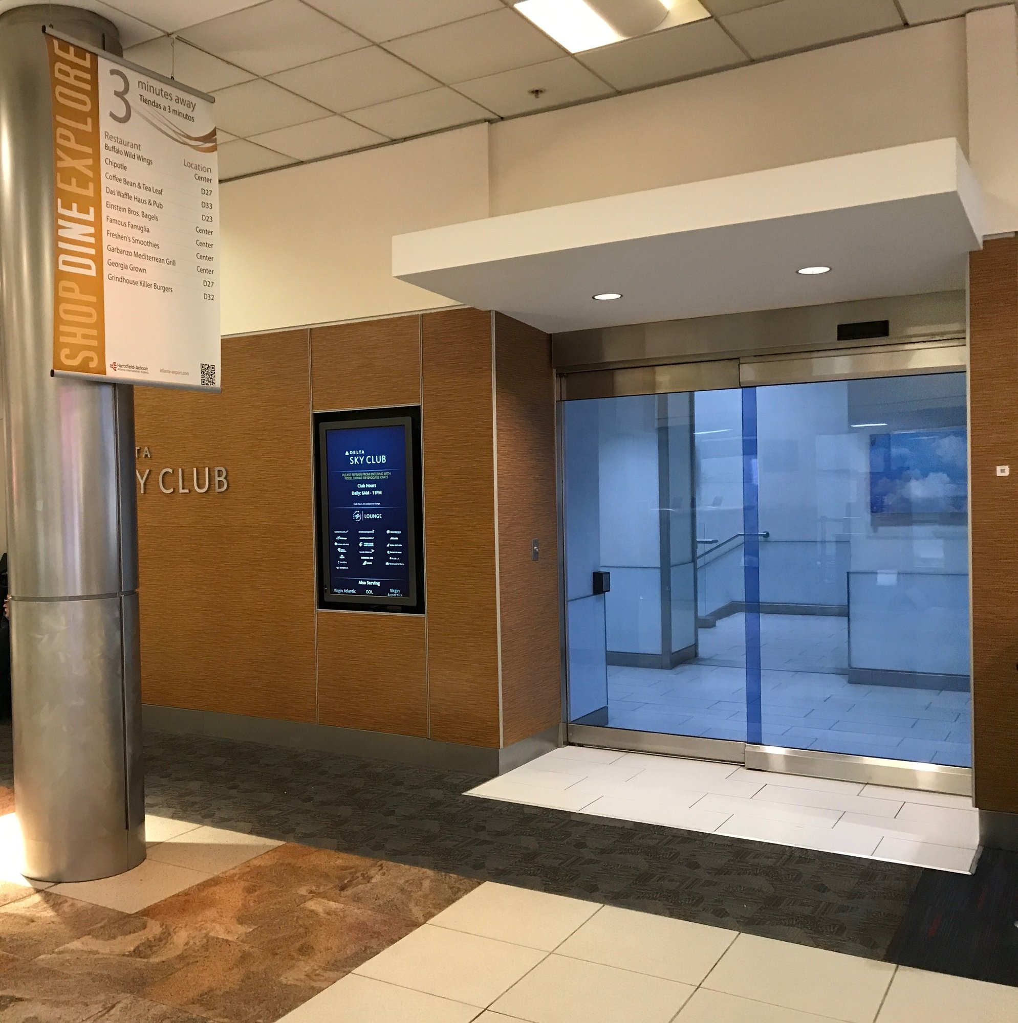 #5 of 5 images of Delta Air Lines Delta Sky Club (Gate D12) (Temporarily Closed)