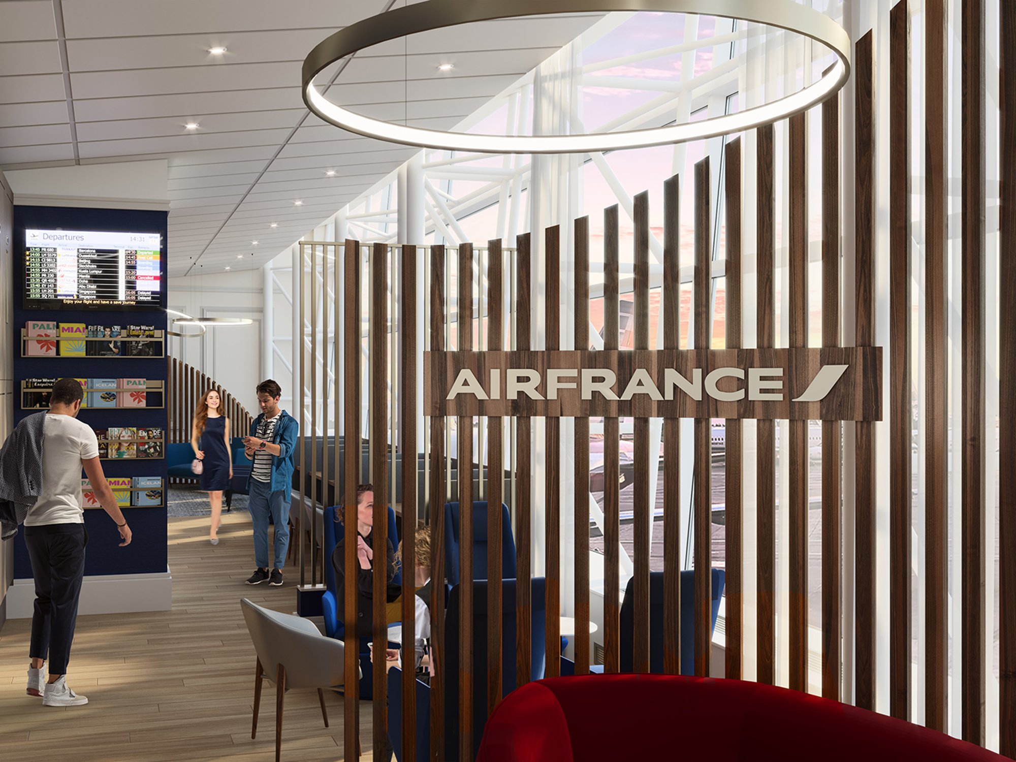 #1 of 5 images of Air France/KLM Lounge operated by Plaza Premium Group