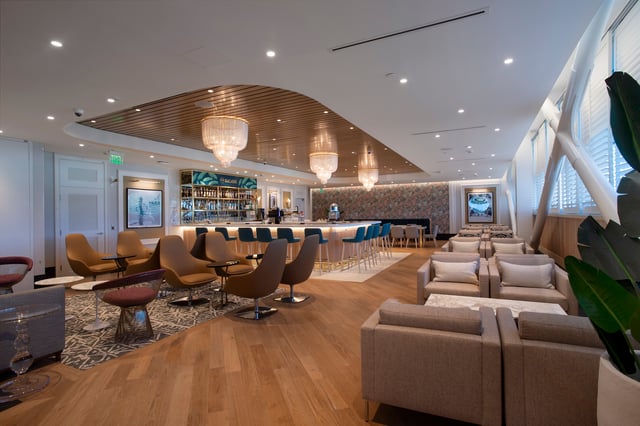 American Express Lounges at L.F. Wade International Airport